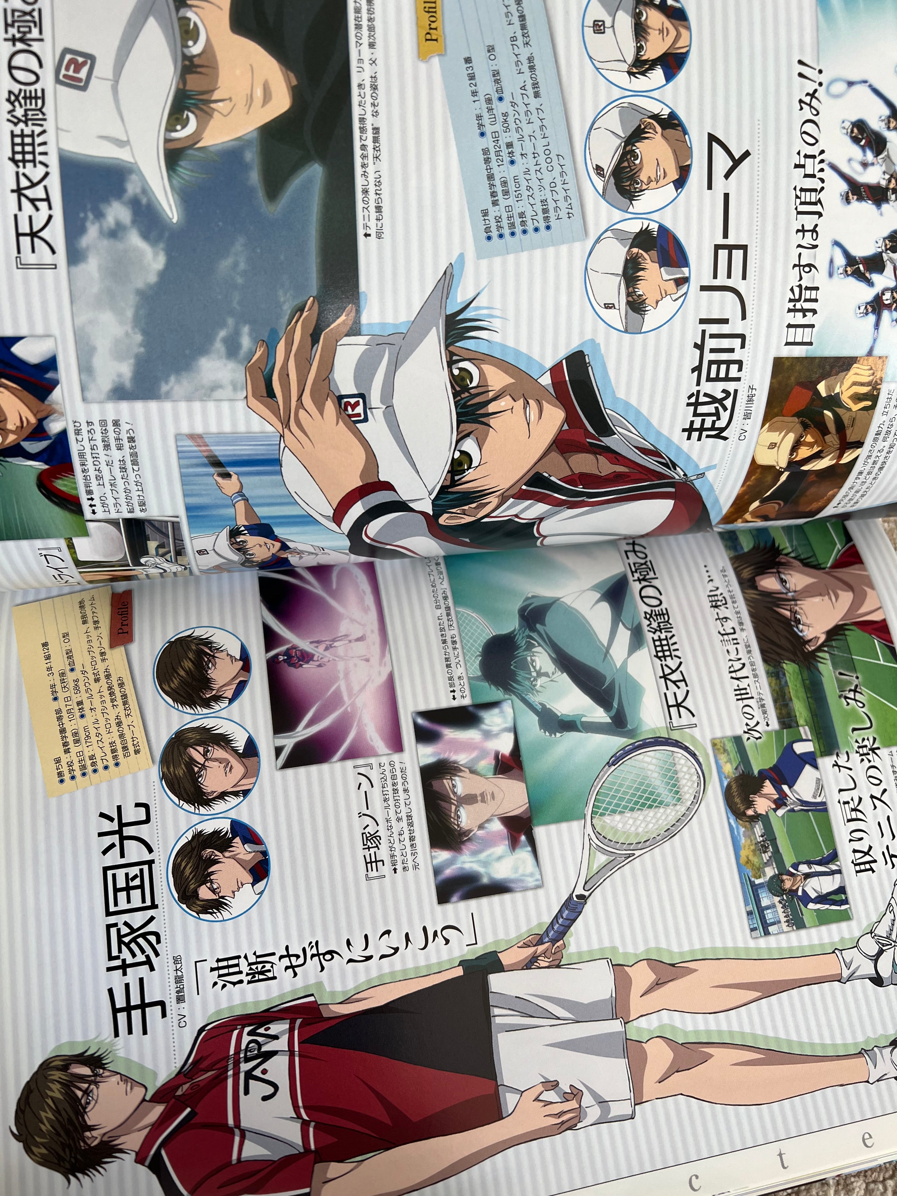 Prince Of Tennis Official Anime Artbook