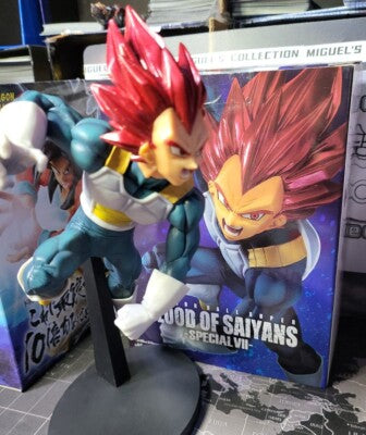 OPEN BOX Dragon Ball Super Blood Of Sayan Vegeta Figure by Bandai