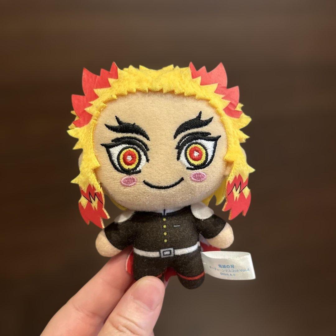 Demon Slayer Rengoku Mini Plush Keychain JP – Tsukimi.co