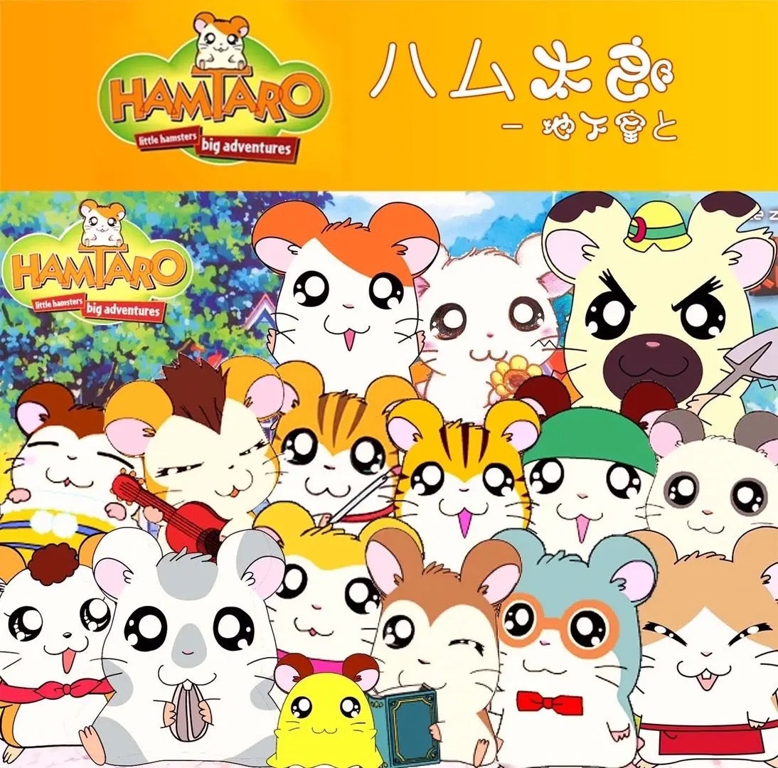 Spacetoon: Hamtaro’s House Replica with 2 Hamsters
