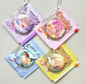 Candy My Fave Transparent Keychain Badge Photocard Holder Charm