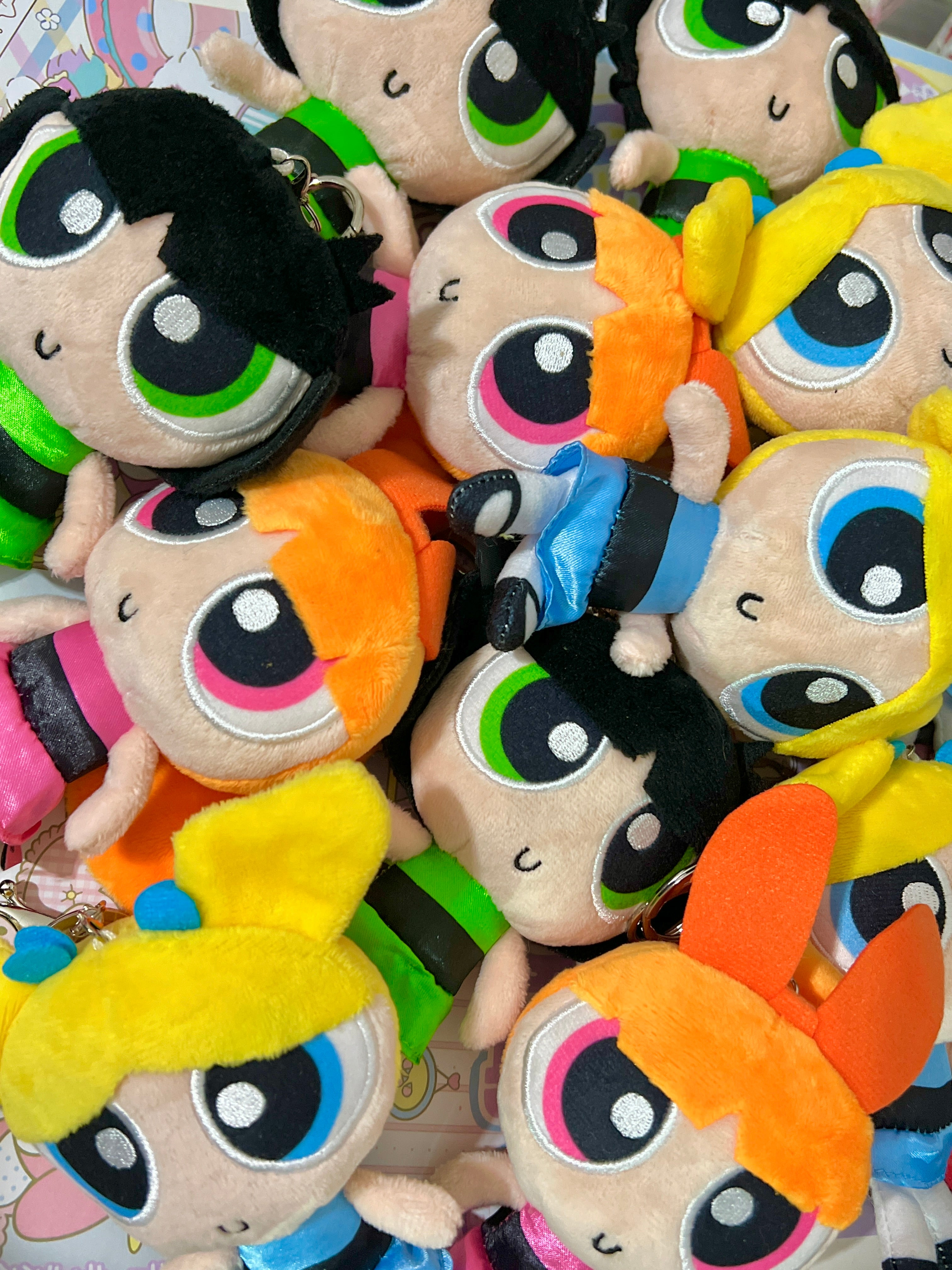 Powerpuff Girls Original Plush Keychains