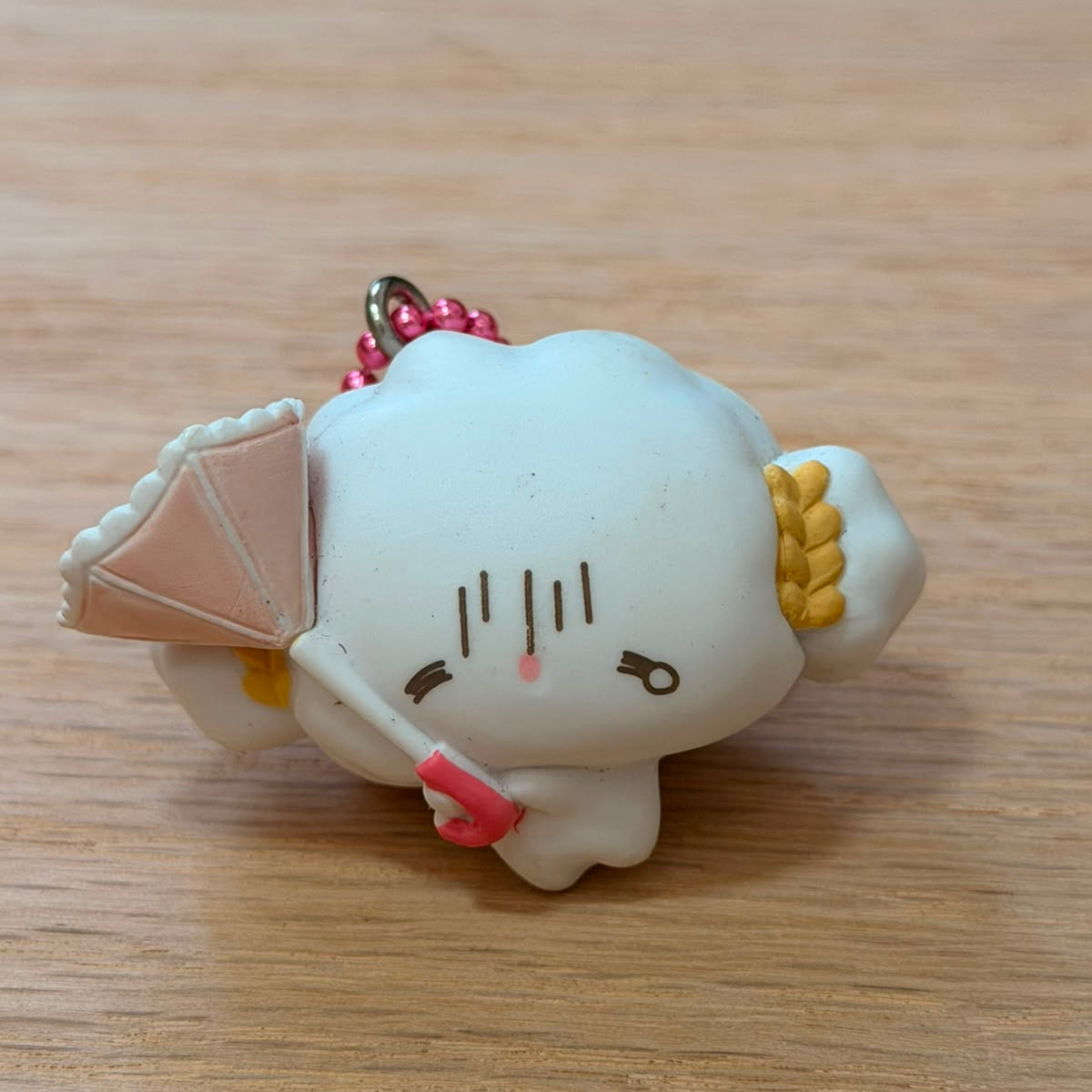 Sanrio Cogimyun to Ishho mini figurine keychain