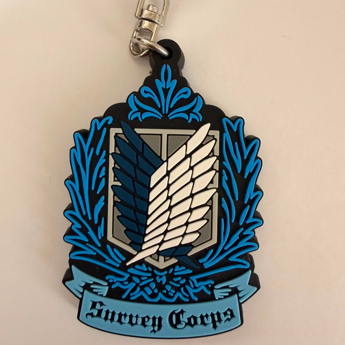 Attack on Titan Mikasa Ackerman Survey Corps rubber keychain