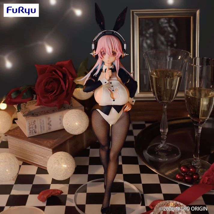 Super Sonico Bicute Bunny Figure by Furyu (RARE)
