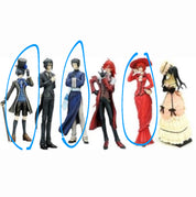 Black Butler Trading Arts Vintage set of 3 figures rare (3 PCs)