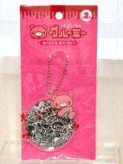 Gloomy Bear Keychain Pin + Pin Holder
