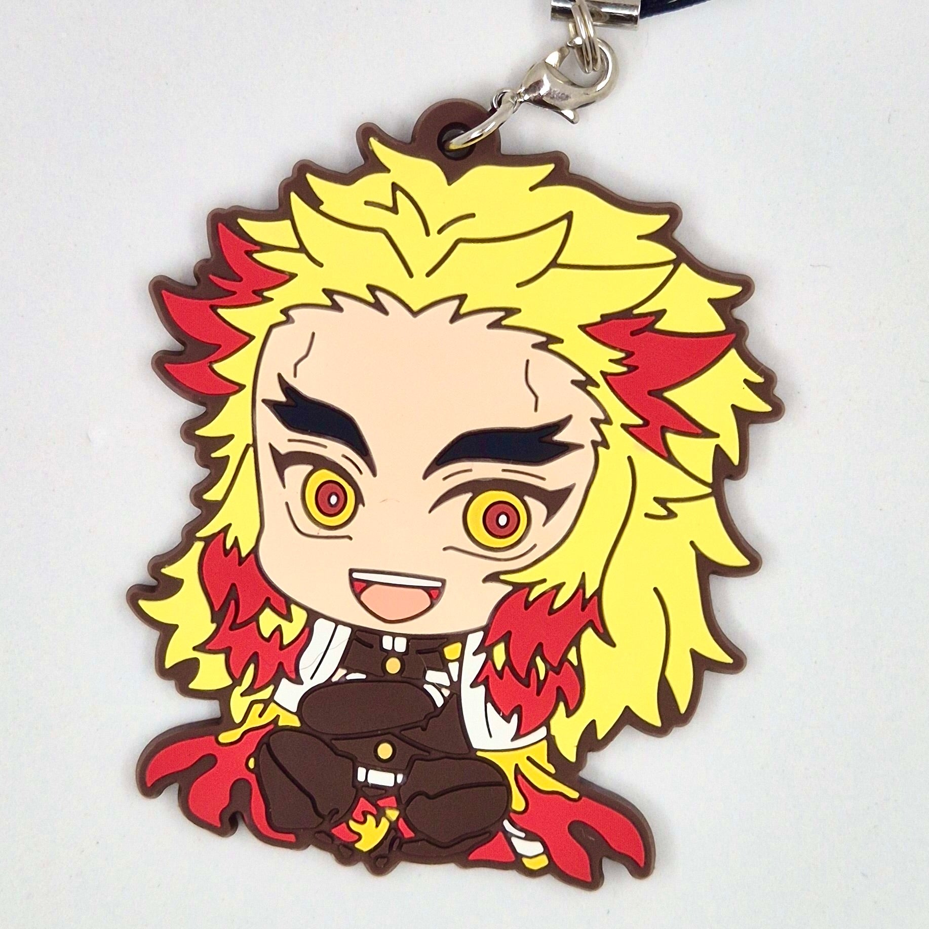 Demon Slayer Official Rengoku Rubber Keychain