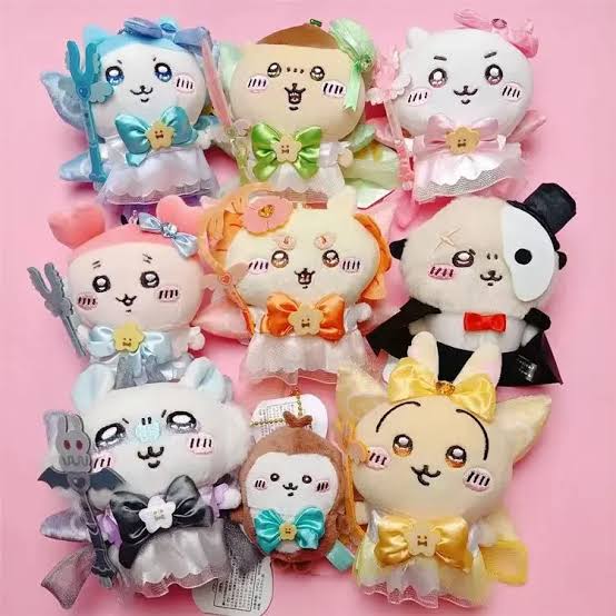 Chiikawa Magical Chiikawa Plush Keychain JP RARE