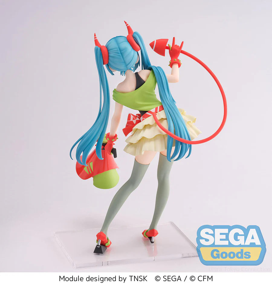 Vocaloid Hatsune Miku DE:MONSTAR T.R. Figure by SEGA