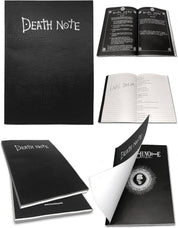 Death Note Light Yagami Notebook with Feather Pen Quill Leather Cover