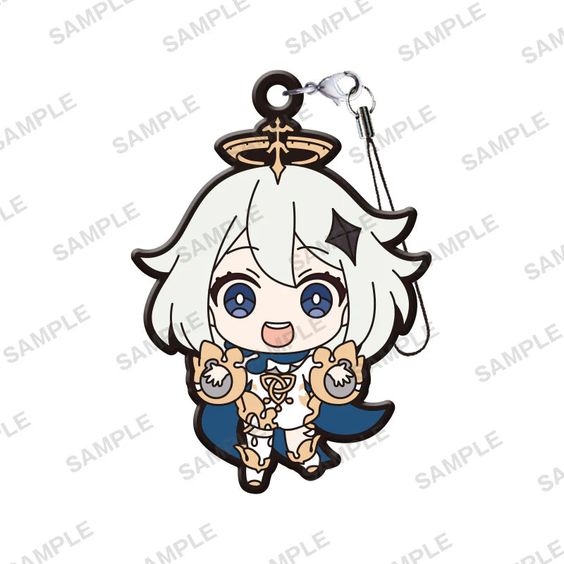 Genshin Impact Official Rubber Keychain Mascot Gashapon Strap Vol.1