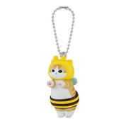 Mofusand Bee Gachapon Keychain Figure