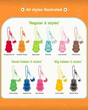 Miffy Colorful Embroidery Plush Keychain Blind Box Bag (1 random Bag)