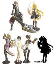 Black Cat القط الاسود Gachapon Set Complete 6 including Secret
