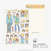 Skip and Loafer Sticker Sheets