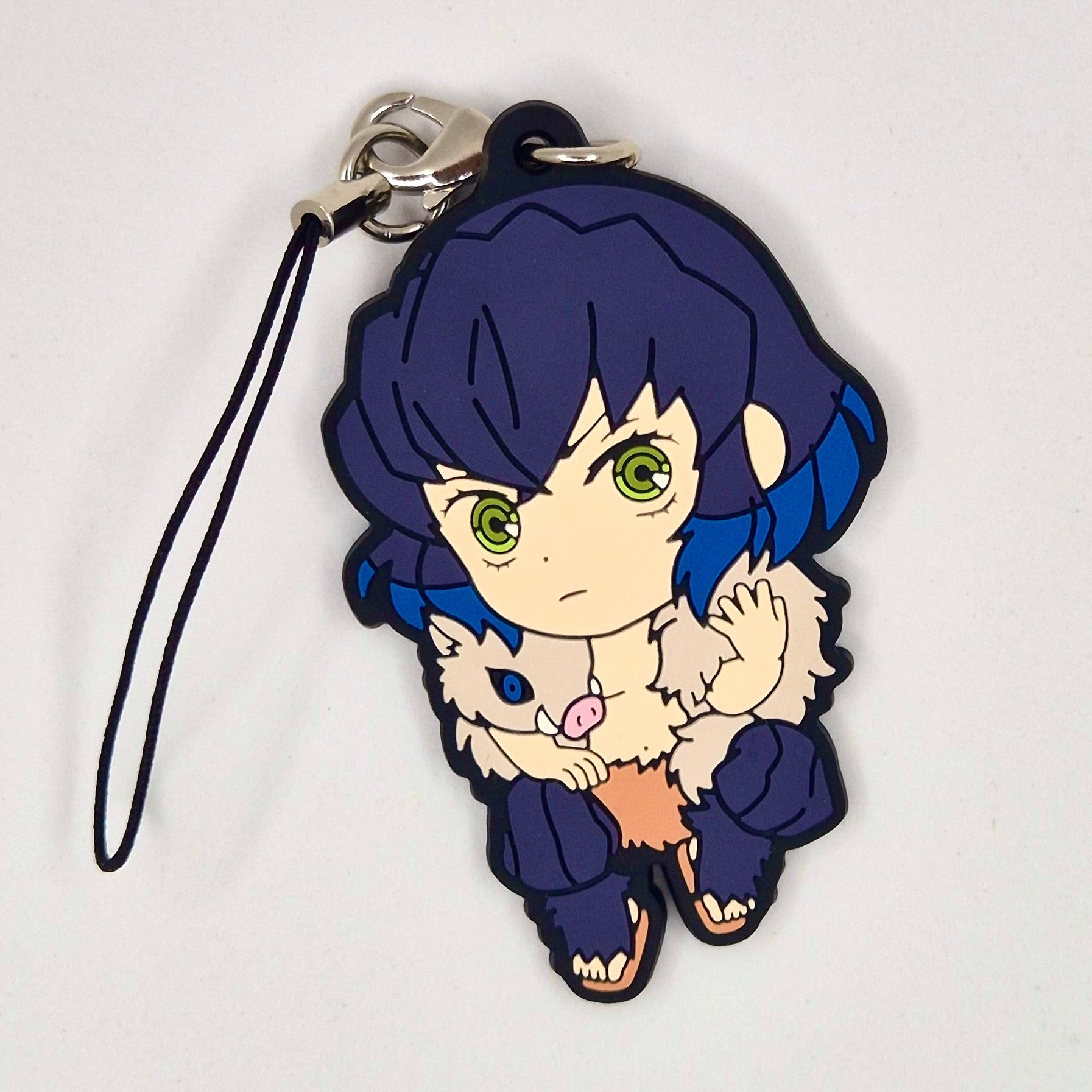 Demon Slayer Official Inosuke Rubber Keychain