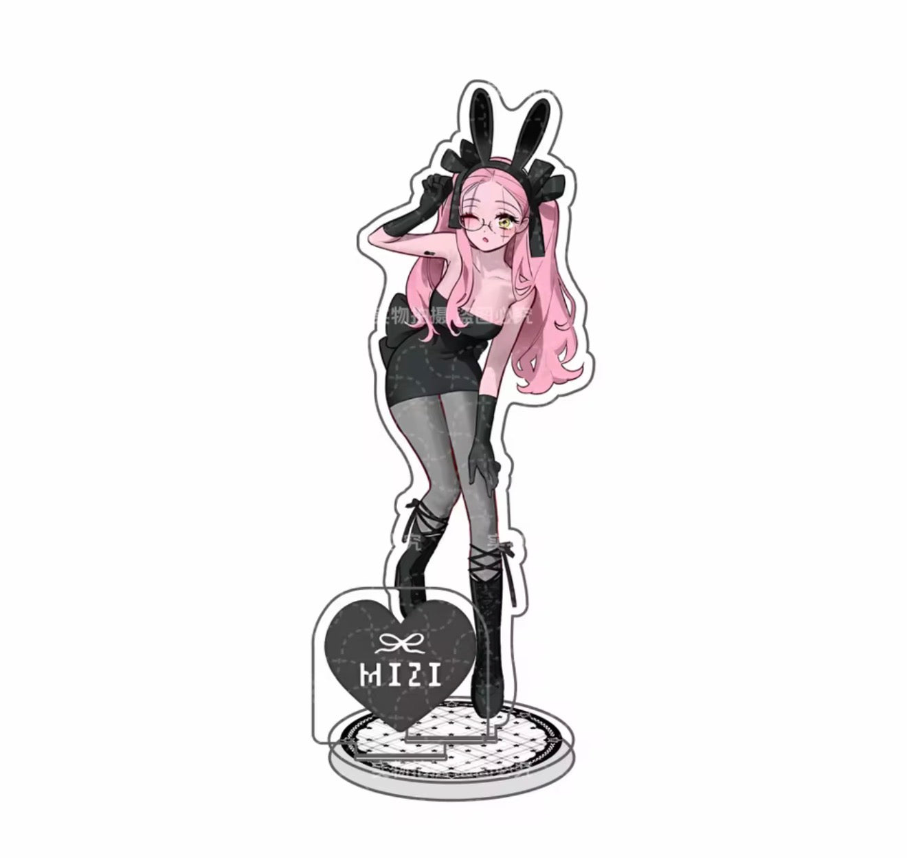 Alien Stage Bunny Themed Acrylic Stands