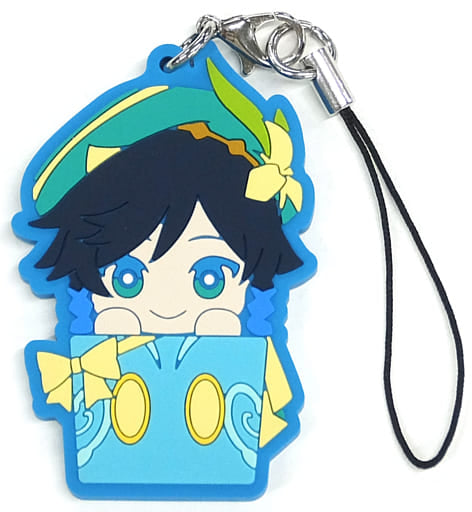 Genshin Impact Official Rubber Keychain Mihoyo Ichiban Kuji
