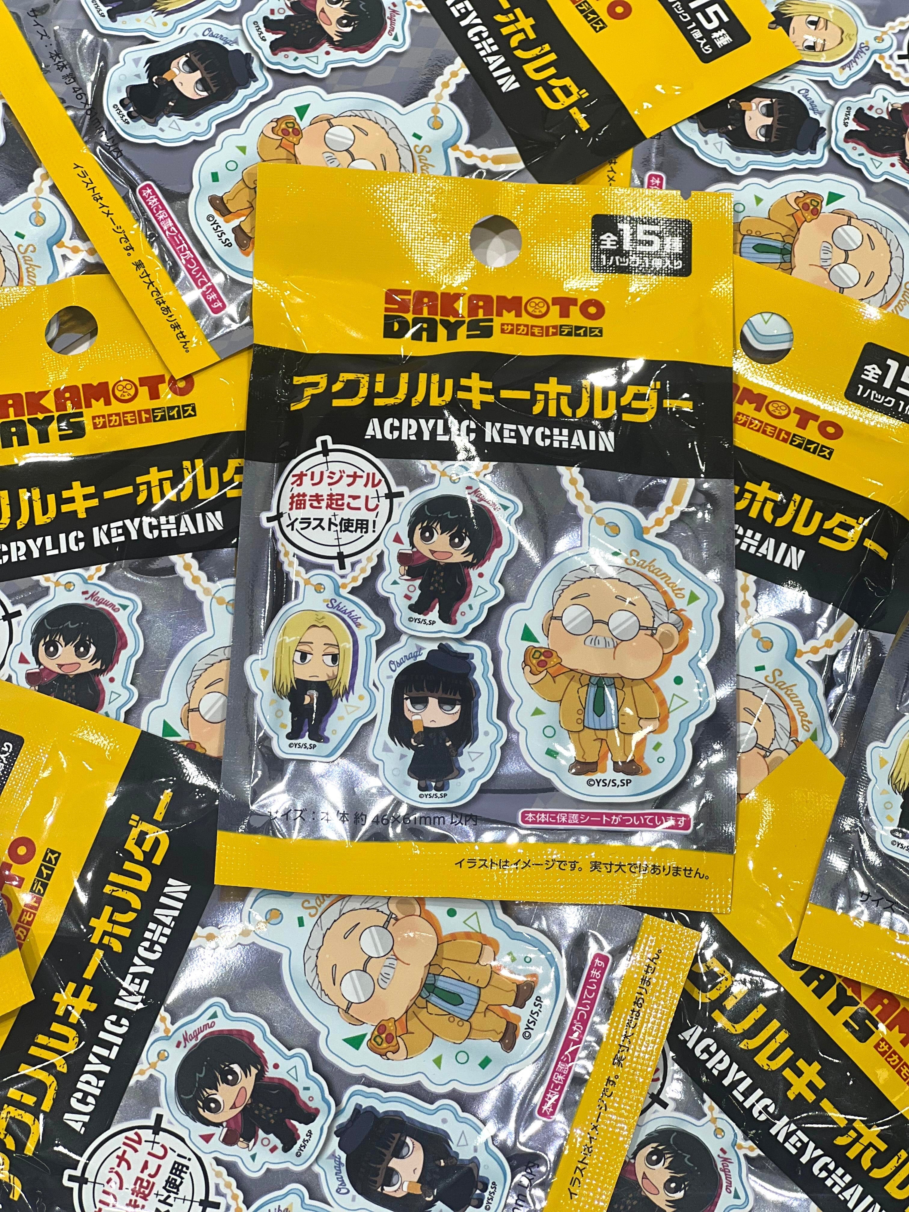 Sakamoto Days Official Collector Acrylic Keychain Blind Bag (1 random Keychain)
