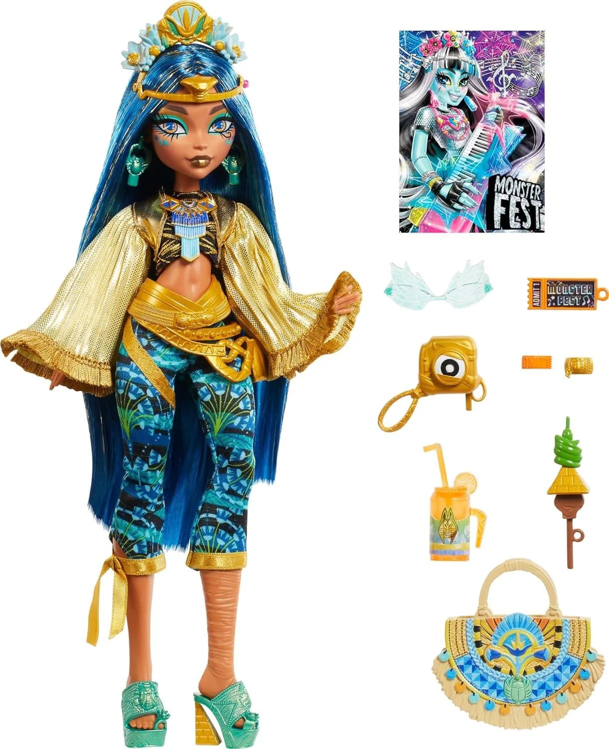 Monster High Monster Fest Complete set of 4 Dolls