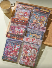 A5 Japanese Style Aesthetic hardcover Sticker book 45 pages/book
