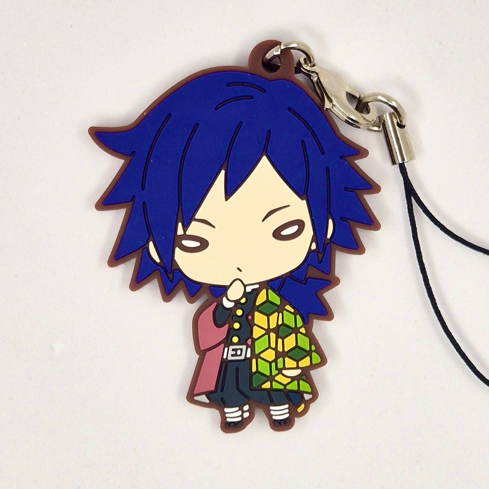 Demon Slayer Official Tomioka Giyu Rubber Keychain