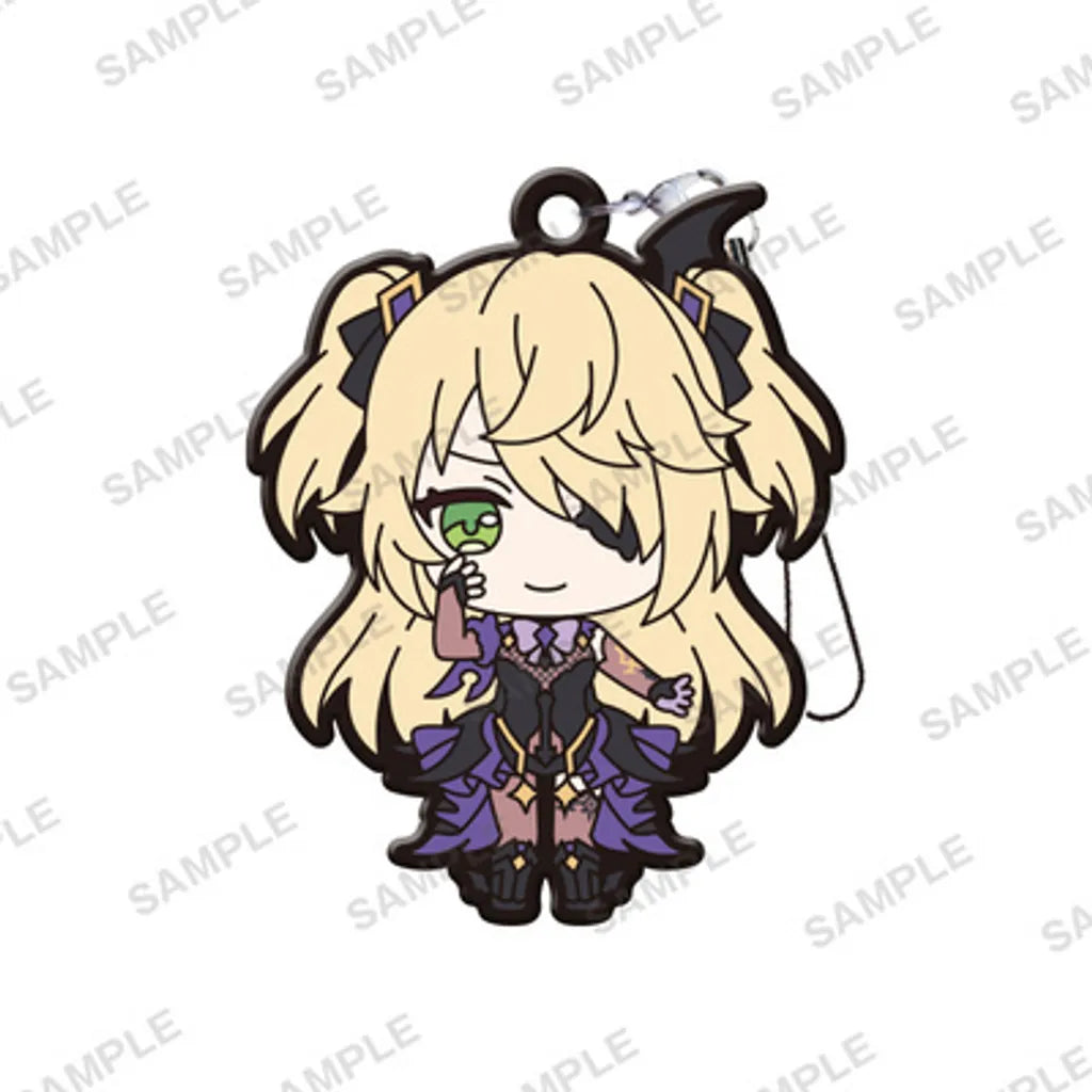 Genshin Impact Official Rubber Keychain Mascot Gashapon Strap Vol.2