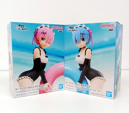 Re:zero Rem and Ram Celestial Vivi Maid Style Version Set
