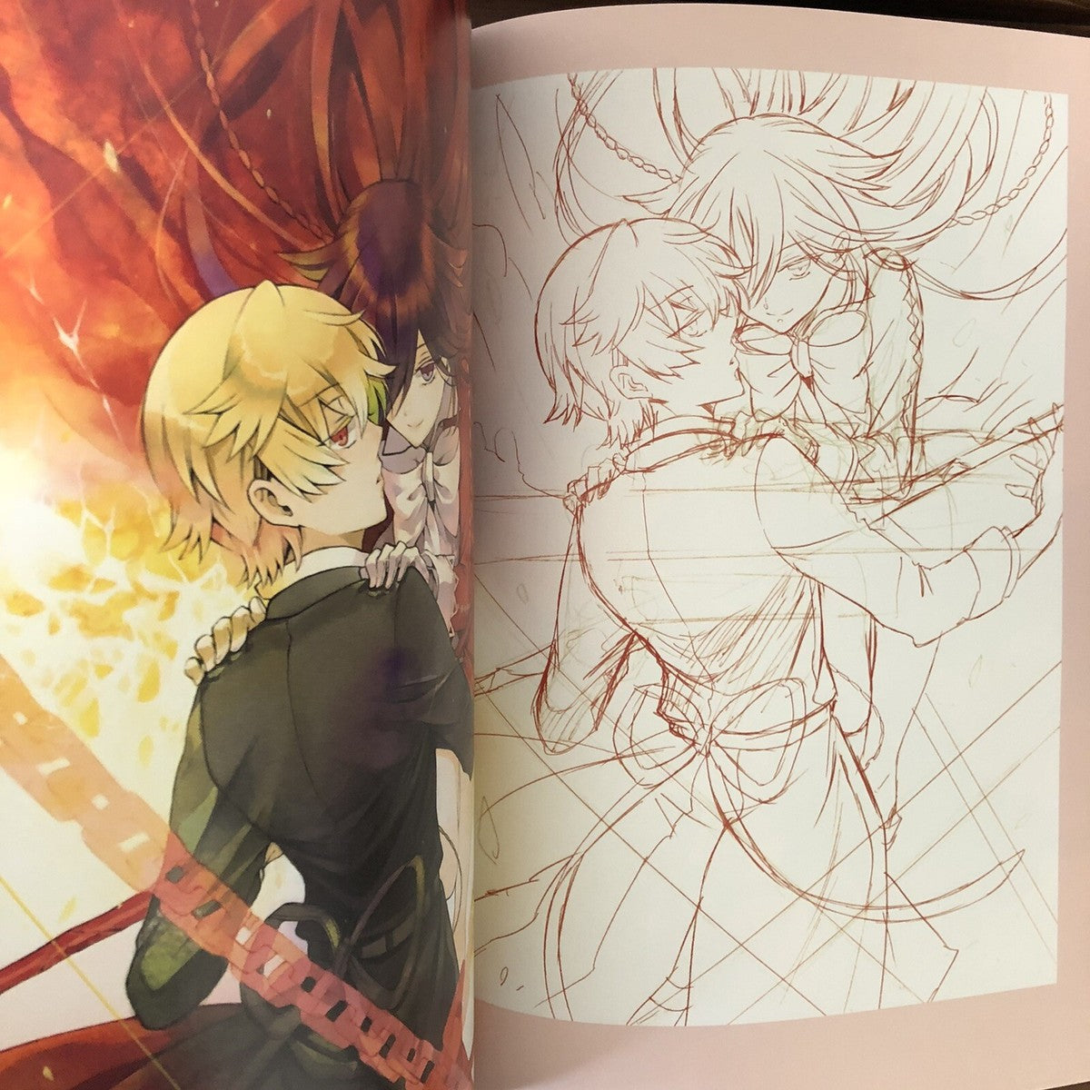 Pandora Hearts Official Artbooks “You Are” JP Jun Mochizuki 224 Pages RARE