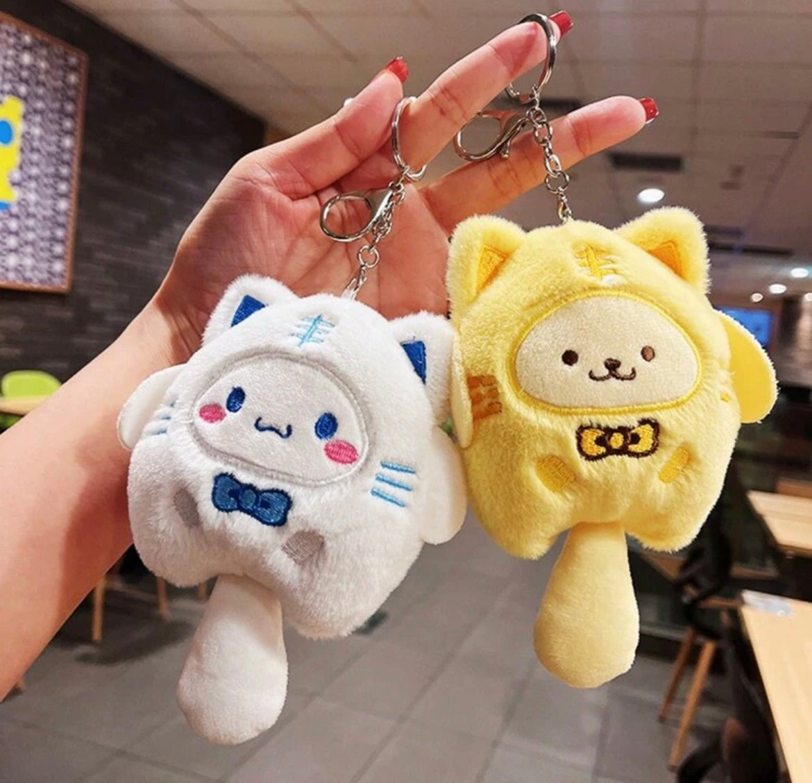 Sanrio Plush Keychains