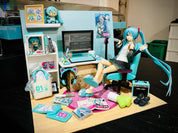 Vocaloid Hatsune Miku’s Room Miniature Re-ment Set Complete (RARE)