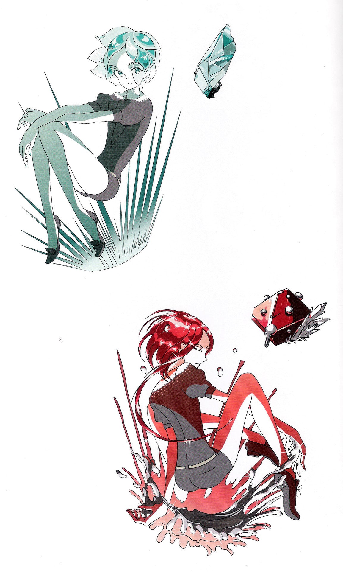 Houseki No Kuni Pseudomorph of love (愛の仮晶) - Ichikawa Haruko Illustration Book (RARE)