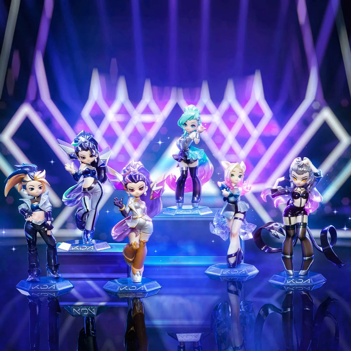 League of Legends K/DA ALL OUT Series Figures by Pop Mart