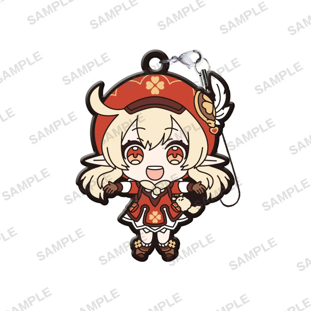 Genshin Impact Official Rubber Keychain Mascot Gashapon Strap Vol.2