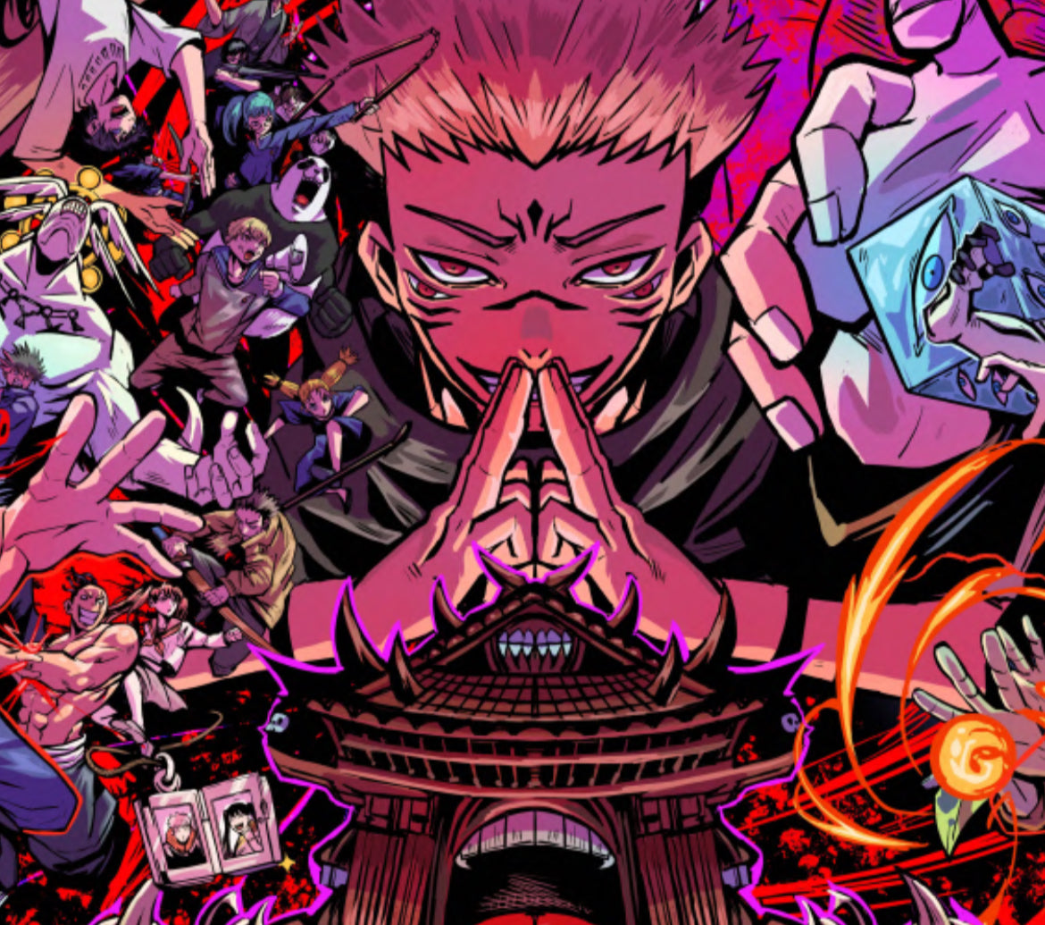 Jujutsu Kaisen HD Premium Mousepad by Gigadget.lbe
