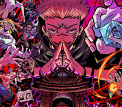 Jujutsu Kaisen HD Premium Mousepad by Gigadget.lbe