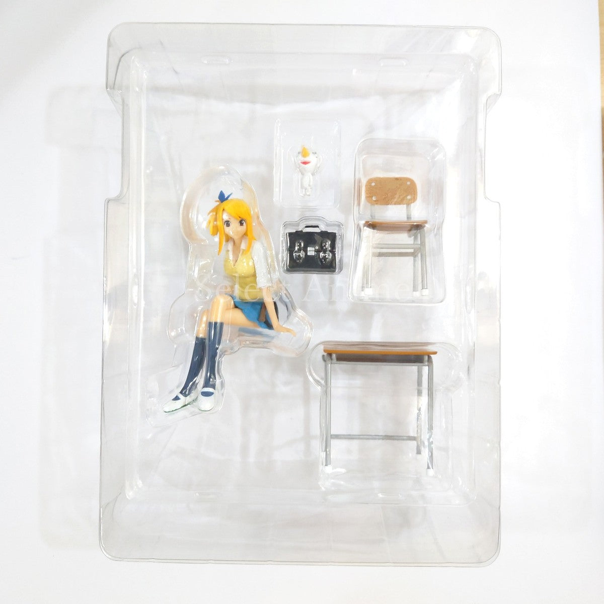 Sunday x Magazine 50th Anniversary Collaboration Figure Set: St. Sunmaga Academy 3rd Period Lucy Heartfilia RARE