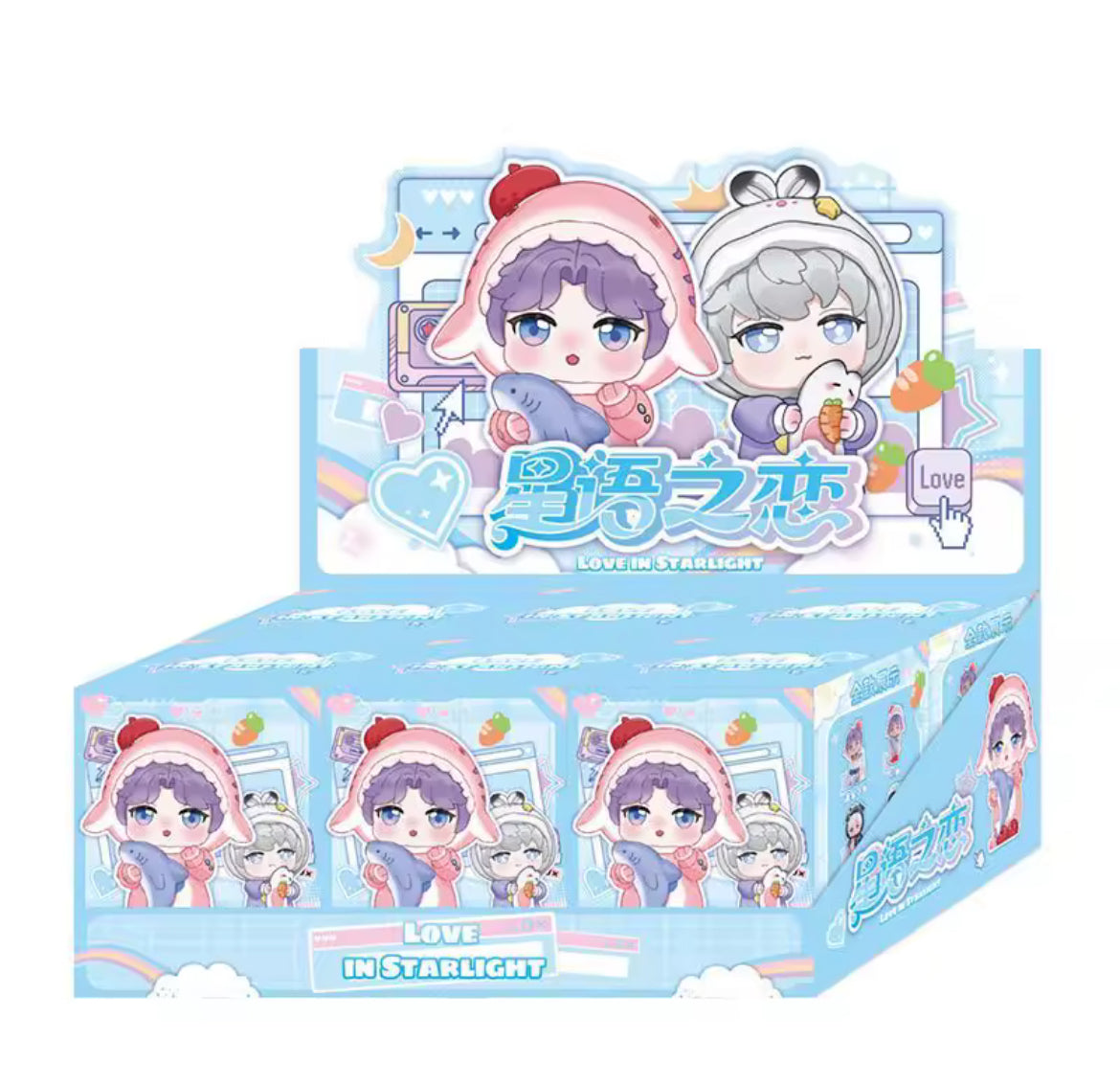 Love and Deepspace Party Babies Ceramic Blind Box Figures