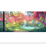 Pink and Green Landscape HD Premium Mousepad by Gigadget.lbe