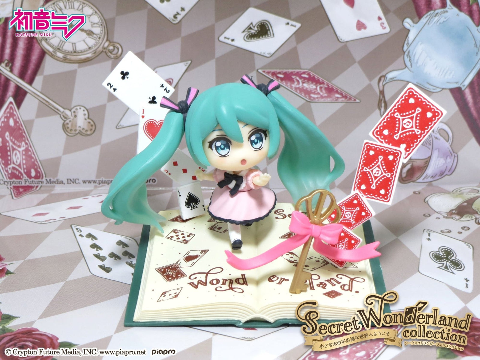 Vocaloid x Re-ment Secret Wonderland Desktop Companion Blind Box Figure