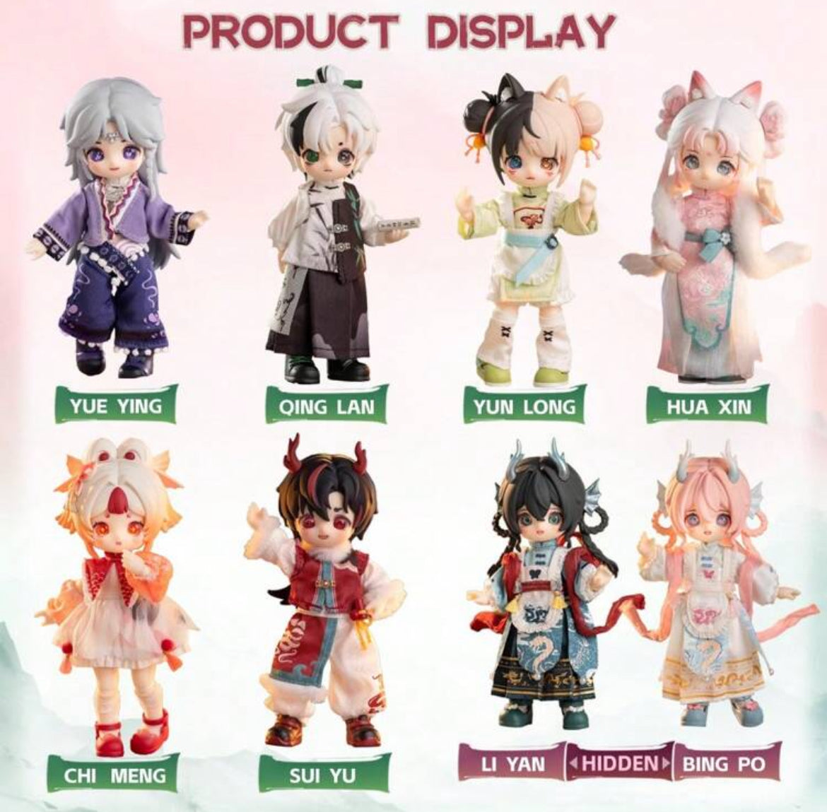 Nagi Cub The Untrammeled Traveler Blind Box BJD Doll