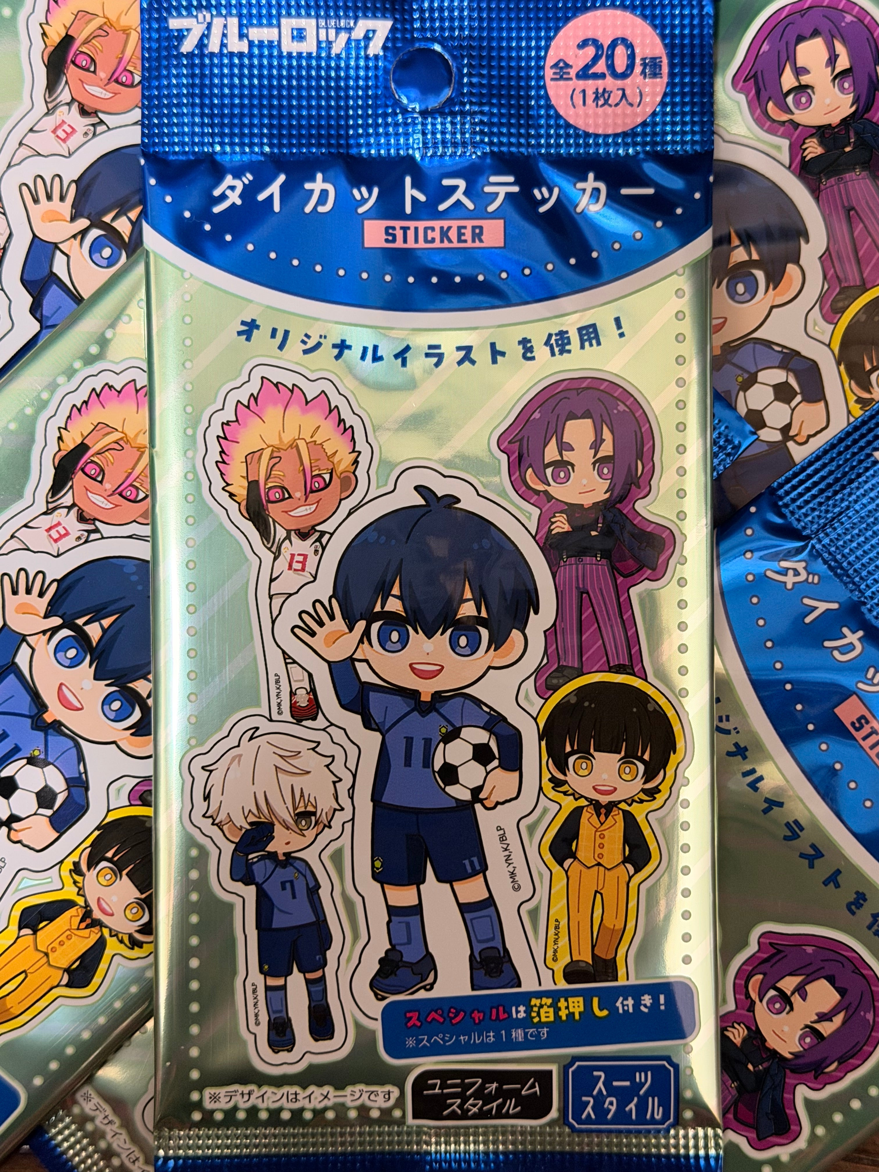 Blue Lock Collector Sticker Blind Bag Pack (1 Random Sticker) – Tsukimi.co