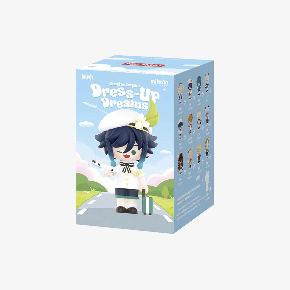 Genshin Impact Dress Up Dreams Blind Box Figures by Popmart