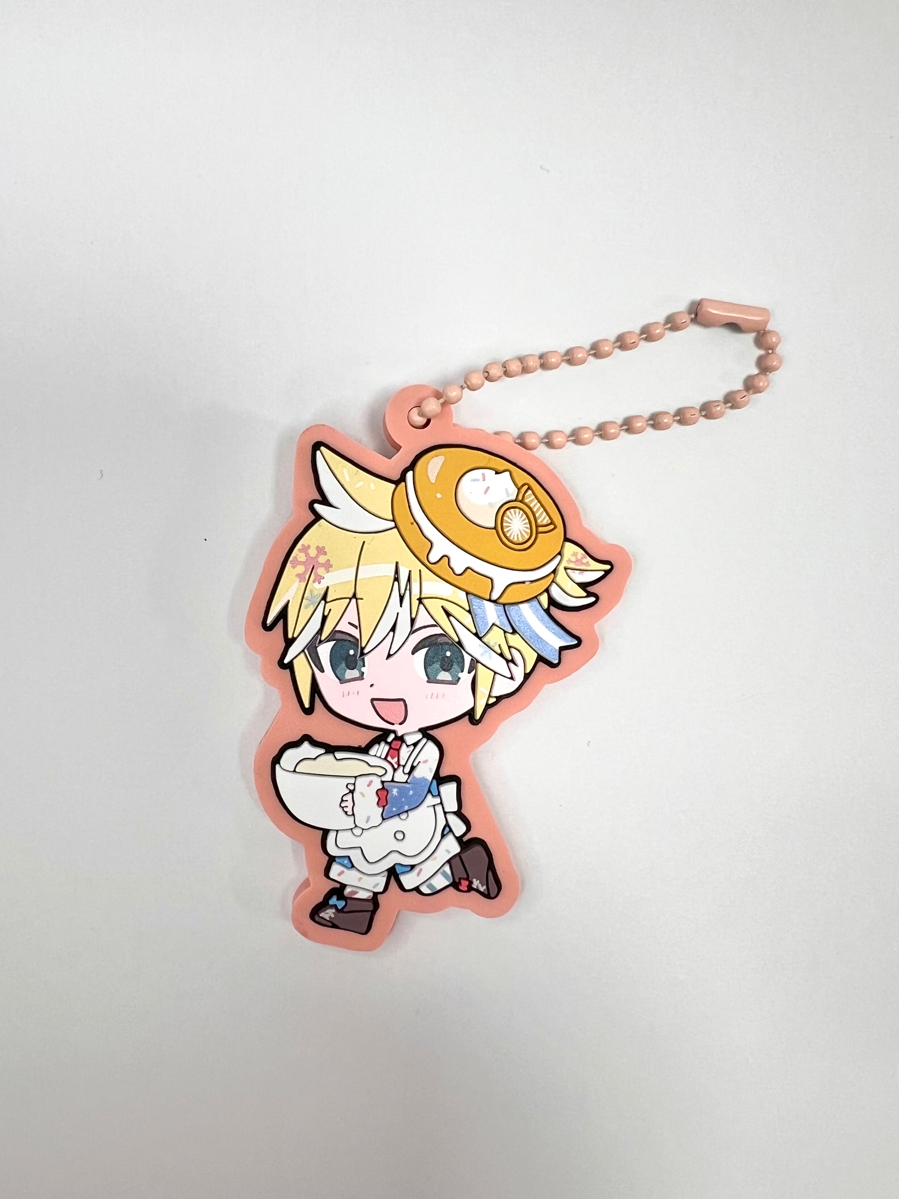 Vocaloid Project Sekai Len Official Rubber Keychain