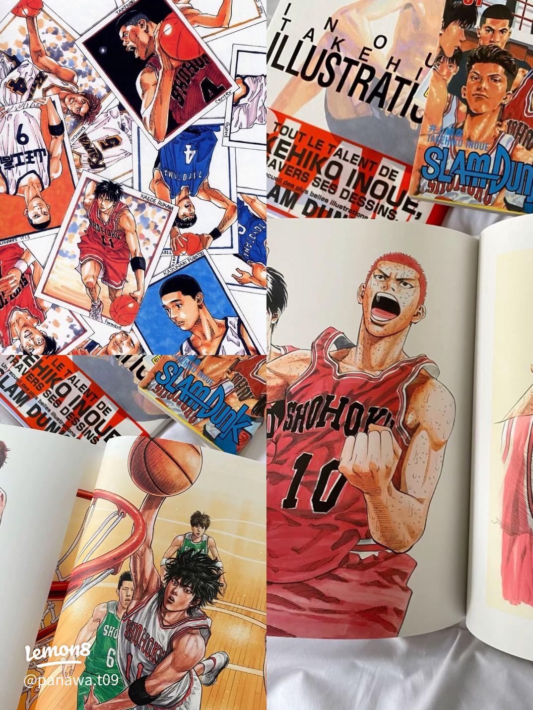 SLAM DUNK Inoue Takehiko Illustrations Artbook Hardcover JP