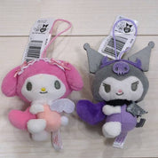 Sanrio JP Kuromi & My Melody angels and demons collector arcade plush keychains (1 random plushie)