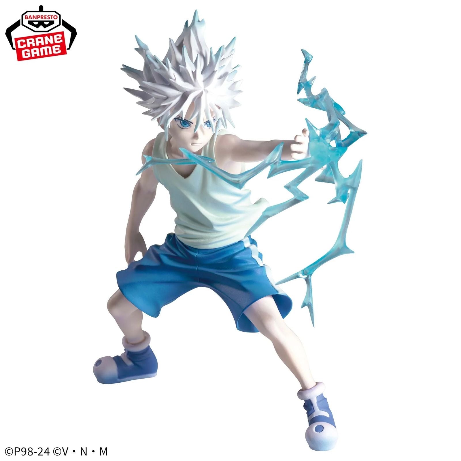 Hunter x Hunter Killua Vibration Stars figure by Bandai