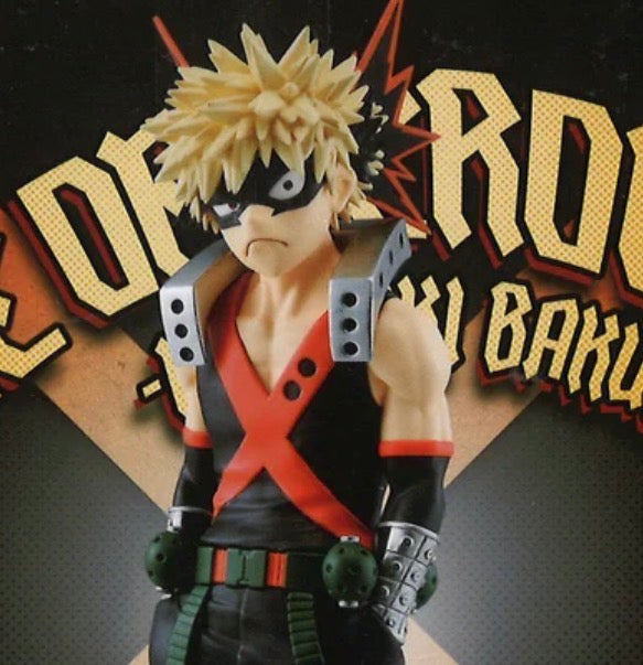 OPEN BOX-My Hero Academia- Bakuo Age of Heroes Line figure by Bandai Namco