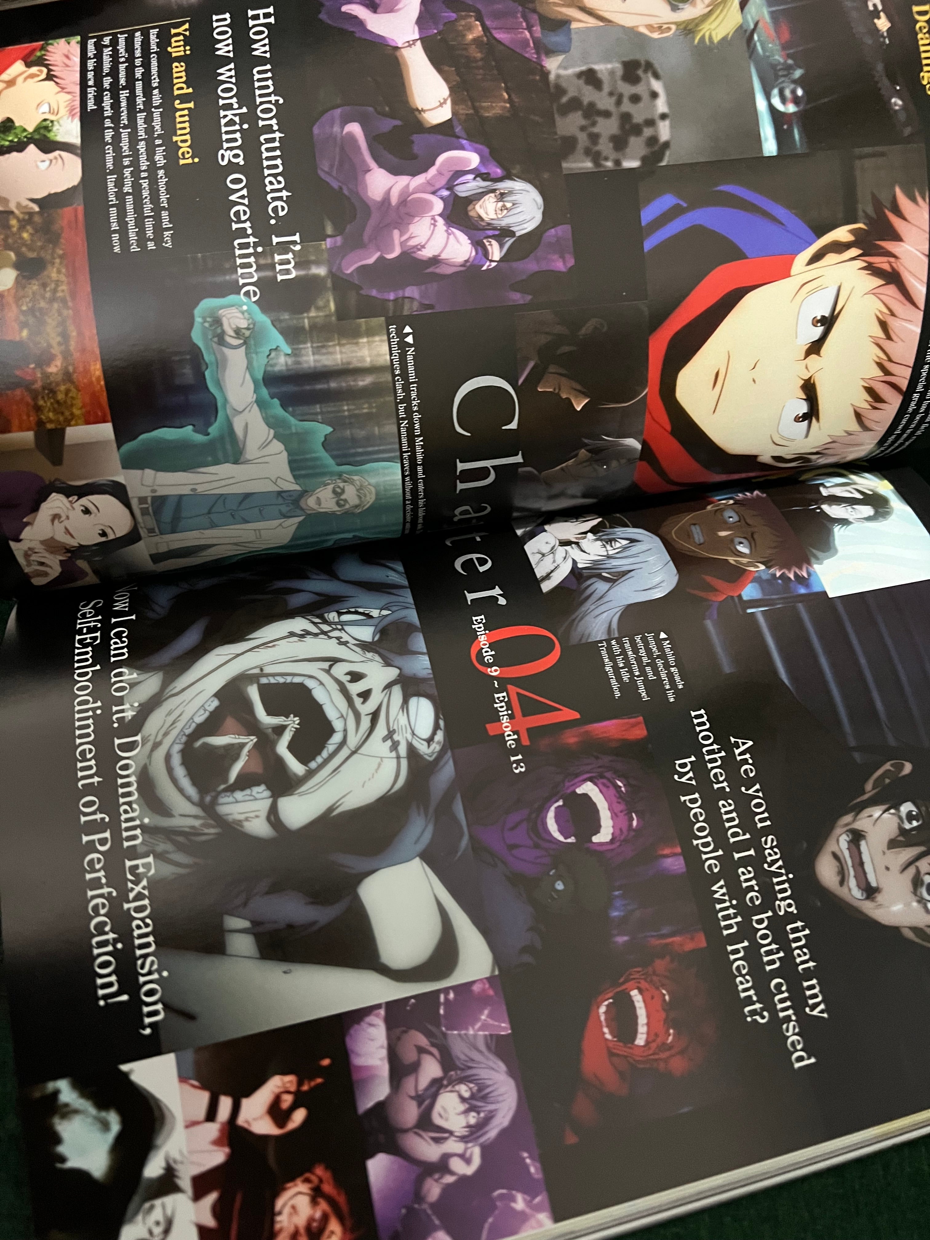 Jujutsu Kaisen official anime guidebook Season 1 - English